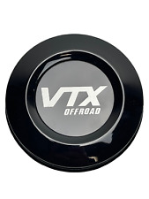 VTX Off-Road Gloss Black Snap In Wheel Center Cap SUV-04 picture