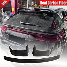 For Audi RSQ8 RS Q8 2020-2024 Real Carbon Rear Roof Window Spoiler Top Wing Lip picture