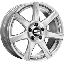 ALLOY WHEEL MSW MSW 77 FOR BMW SERIE 5 TOURING 8X18 5X112 FULL SILVER ZRX picture