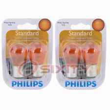 2 pc Philips Front Turn Signal Light Bulbs for Cadillac Calais Cimarron sx picture