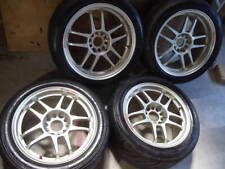 JDM Rare NSX size Racing Hart 4Wheels no tires 16x8+38 17x8.5+35 5x114.3 picture