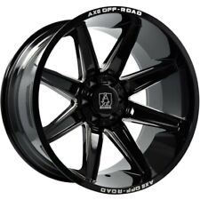 4 NEW 20x10 AXE OFF ROAD ARTEMIS Black Milled Wheels  5x127 Jeep 5x139 Dodge RAM picture