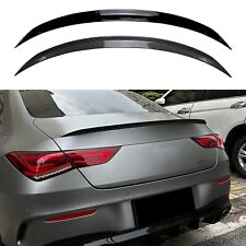 Gloss Black Rear Spoiler Lip Wing For Benz C118 CLA250 CLA35 CLA45 AMG 2020-2023 picture