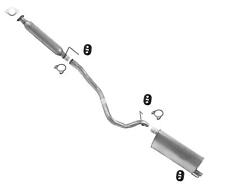 Resonator Muffler Exhaust Pipe System Fits 12-16 Chevrolet Sonic Hatchback 1.8L picture