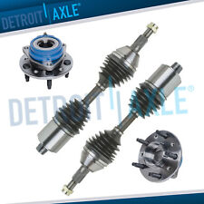 2 New Front CV Axle Shafts Wheel Hub for Chevy Malibu Oldsmobile Alero Grand Am picture