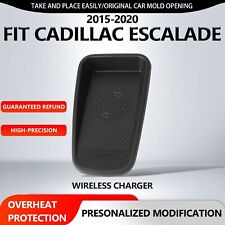 For 2015-2020 Cadillac Escalade Wireless Charging Tray Center Console Charging picture