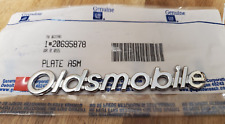 NOS Oldsmobile Cutlass Supreme Hood Corner Nameplate Emblem 1988 - 1991 CHROME picture