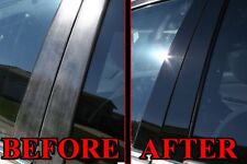 Black Pillar Posts for Acura TSX 09-14 6pc Set Door Trim Piano Cover Window picture