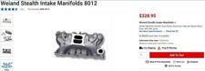 Weiand Stealth Intake Manifold 8012 - Ford 429/460, BBF picture