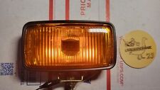 NEW Vintage Quartz Ray Truck Chopper Fog Light Lamp Orange Amber Chrome Harley picture