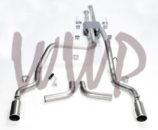 Stainless Dual CatBack Exhaust System FOR 09-21 Toyota Tundra 4.6L/4.7L/5.7L V8 picture