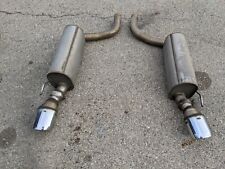 00-06 Mercedes W220 W215 CL55 S600 S55 AMG S500 Lorinser Exhaust Mufflers Tips picture