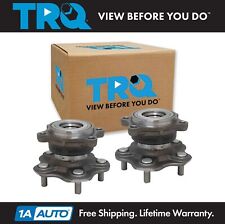 TRQ Rear Pre-Pressed Wheel Bearing & Hub Assembly Pair for Nissan 350Z Infiniti picture