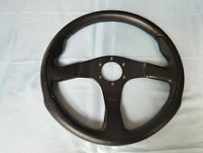 03-96 MOMO CORSE Leather Steering Wheel BLK D35 KBA70116  35cm 13.78