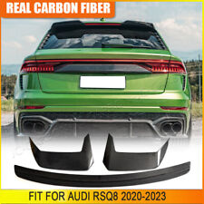 REAL CARBON FIBER Rear Roof Spoiler Window Wing Lid Fits Audi RSQ8 RS Q8 2020-23 picture