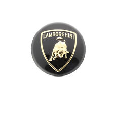 GENUINE LAMBORGHINI Huracan Aventador Wheel Cap With Golden Bull Logo 470601259C picture