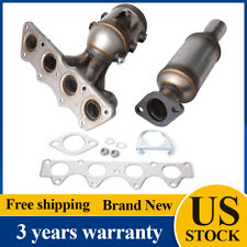For Kia Soul 1.6L Both Manifold & REAR Catalytic Converters 2012-2019 NEW picture