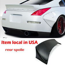 For Fairlady 350Z RB Style FRP Unpainted Rear Trunk Spoiler Wing Ducktail Lip picture