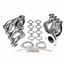 New Exhaust Header for Chevy GMC Avalanche Silverado 00-06 4.8L 5.3L V8 Pair picture