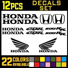 12 Pieces Decal Stickers Set for Honda CBR 600 RR Motorcycle Labeling picture