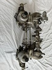 70-71 DATSUN 240z Complete Intake Manifold W/ Round-Top Carbs And Linkage picture