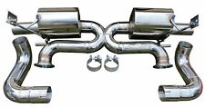 STAINLESS CATBACK EXHAUST SYSTEM FOR 2008-2015 AUDI R8 4.2L V8 X-PIPE DUAL 2.75