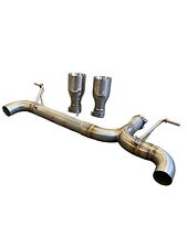 PIPE DYNAMICS BMW 320D LCI F30 F31 DUAL EXIT CONVERSION REAR EXHAUST 340i STYLE picture