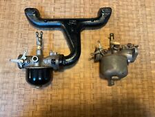 2 Antique Ford Model T NH  Holley Carburetor Parts Core Truck Car + Intake OEM picture