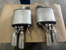 2018-2022 Ford Mustang GT Active Exhaust Quad Tip Mufflers OEM picture