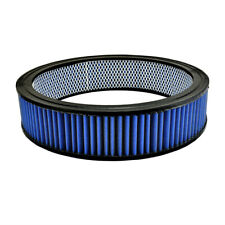 Blue Air Filter 14 x 4 for Hot Rod/Muscle Car Air Cleaners - Washable & Reusable picture