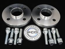 1 pair PEUGEOT 205 Hubcentric Spacers 25mm Wide & 8 Wheel Bolts STEEL WHEELS picture