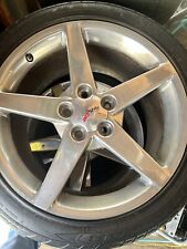 C6 Corvette OEM Wheel And Tires (Set Of 4) picture