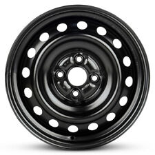 New Wheel For 2006-2012 Toyota Yaris 15 Inch Black Steel Rim picture