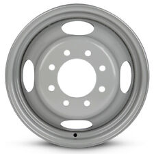 New Wheel For 1988-2000 GMC 3500 16 Inch 16x6” Painted Grey Steel Rim picture