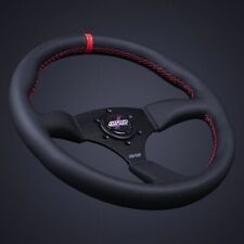 DND Performance 50mm Leather Red Stitch Touring Steering Wheel (LTW-RD) picture