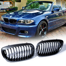 Carbon Fiber Front Kidney Grill Grille for BMW E46 Coupe 330Ci 325Ci LCI 03-06 picture