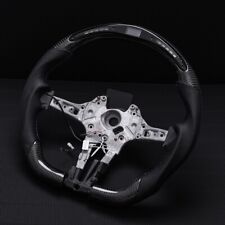 Real carbon fiber Sport LED W/heated Steering Wheel F10 528I 550i M5 5-Series GT picture
