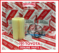 TOYOTA LAND CRUISER,SEQUOIA,TUNDRA OIL FILTER SET OF 3 GENUINE OEM 04152-YZZA4 picture