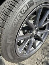 Tesla model 3 OEM Wheels and Michelin Tires with OEM TPMS. picture