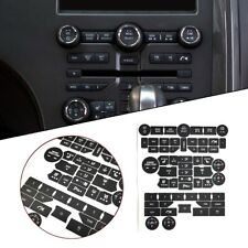 Button Repair Decals Climate Control Radio Stickers For SAAB 3rd Gen 9-5NG 9-4X picture