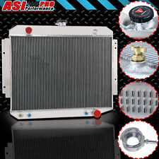 3 ROW Radiator For 1971-79 Dodge D100 D150 D200 W100 W150 Truck 5.2L 5.9/7.2 V8 picture