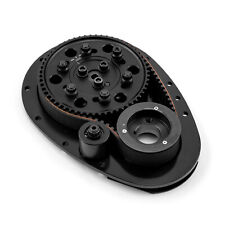 Chevy SBC 350 Standard Cam Height Timing Belt Drive System - Black picture
