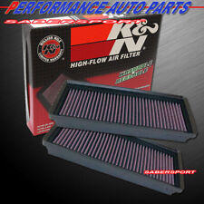 Two K&N 33-2290 Hi-Flow Air Intake Filters for 2004-2008 Chrysler Crossfire 3.2L picture