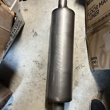 GIBSON 789800SV Stainless Steel Round Body Superflow Muffler Chevy GMC 1500 Cab picture