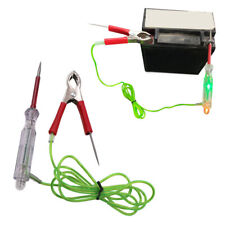 LED Circuit Tester Pen 6-24V Dual Probe 47inch Antifreeze Wire Alligator Clip picture