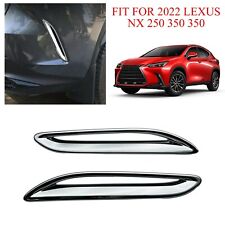 For Lexus NX 250 350 350h 2022 Pair Chrome Tail Side Air Inlet Cover ABS Trim  picture