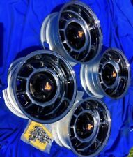 1986 1987 Grand National Oem Rims Wheels 15x7 Rechromed Stock picture