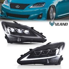 LH+RH Full LED Projector Headlight Assembly For 2006-2012 Lexus IS250 IS350 ISF picture