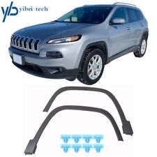 2Pcs Front Left&Right Fender Flares Set For 2014 2015 2016 2017 Jeep Cherokee picture