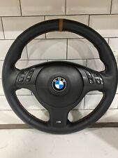 BMW E46 M3 Steering Wheel refinished nappa oem factory E39 E53 330i 328i 320i picture
